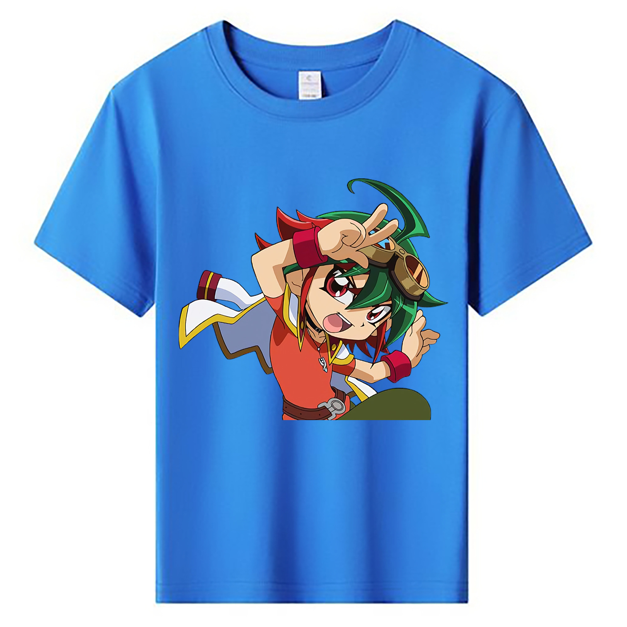 （画像用） 遊☆戯☆王 Yu-Gi-Oh! 綿100％キッズTシャツ（フロントプリント）